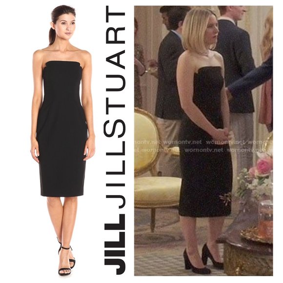 Jill Stuart Dresses & Skirts - JILL JILL STUART Black Harlow Strapless Dress |  2